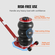 VEVOR Air Jack, 3 Ton/6600 lbs Triple Bag Air Jack, Airbag Jack με έξι χαλύβδινους σωλήνες, ανύψωση έως 17,7&quot;, 3-5 s Fast Lifting Pneumatic Jack, με ρυθμιζόμενη μακριά λαβή για αυτοκίνητα, γκαράζ, επισκευή (κόκκινο)
