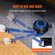 VEVOR Air Jack, 3 Ton/6600 lbs Triple Bag Air Jack, Airbag Jack με έξι χαλύβδινους σωλήνες, ανύψωση έως 17,7&quot;, 3-5 s Fast Lifting Pneumatic Jack, με ρυθμιζόμενες μακριές λαβές για αυτοκίνητα, γκαράζ, επισκευή (Μπλε)