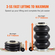 VEVOR Triple Bag Air Jack 3 Ton/6600 lbs Πνευματικός γρύλος για ανύψωση SUV αυτοκινήτου