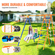 Σετ Swing VEVOR για Backyard 6 σε 1 Σετ κούνιας 440lbs Χωρητικότητα Μεταλλικό σετ κούνιας
