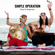 VEVOR Handpan Drum 22 in 9 Notes D Minor Steel Drum Hand with Mallets for Adult