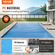 VEVOR Solar Pool Cover 36x16 ft Inground Above Ground Pools Solar Blanket 12 mil