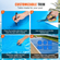 VEVOR Solar Pool Cover 36x16 ft Inground Above Ground Pools Solar Blanket 12 mil