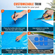VEVOR Solar Pool Cover 36x16 ft Inground Above Ground Pools Solar Blanket 16 mil