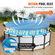 VEVOR Solar Pool Cover, Φ10 ft Στρογγυλή ηλιακή κουβέρτα για πισίνες, Inground Above Solar Swimming Pool Solar Cover, 15 mil Solar Covers Blue