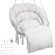 VEVOR αιώρα Swinging Chair Macramé Κρεμαστή καρέκλα με μαξιλάρι εσωτερικού &amp; εξωτερικού χώρου