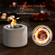 VEVOR Επιτραπέζιο Fire Pit Bowl Τζάκι από σκυρόδεμα Κύλινδρος εσωτερικής εξωτερικής βεράντας