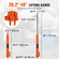 VEVOR Hydraulic Long Ram Jack, κύλινδρος ανύψωσης κινητήρα 3 τόνων με μονοέμβολη αντλία και βάση Clevis, υδραυλικός κύλινδρος εμβόλου για ανυψωτικά μηχανών ανύψωσης, υδραυλικοί γερανοί γκαράζ/καταστημάτων, μηχανικοί, αγροκτήματος