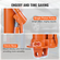 VEVOR Hydraulic Long Ram Jack, κύλινδρος ανύψωσης κινητήρα 3 τόνων με μονοέμβολη αντλία και βάση Clevis, υδραυλικός κύλινδρος εμβόλου για ανυψωτικά μηχανών ανύψωσης, υδραυλικοί γερανοί γκαράζ/καταστημάτων, μηχανικοί, αγροκτήματος