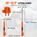 VEVOR Hydraulic Long Ram Jack, κύλινδρος ανύψωσης κινητήρα 8 τόννων με μονοέμβολη αντλία και βάση Clevis, υδραυλικός κύλινδρος εμβόλου για ανυψωτικά μηχανών ανύψωσης, υδραυλικοί γερανοί γκαράζ/καταστημάτων, μηχανικοί, αγρόκτημα