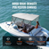 Επάνω κάλυμμα σκάφους VEVOR 4 Bow Bimini, Αποσπώμενα πλαϊνά τοιχώματα από πλέγμα, 600D πολυεστερικός θόλος με πλαίσιο 1&quot; από κράμα αλουμινίου, Περιλαμβάνει μπότα αποθήκευσης, 2 πόλους στήριξης, 2 ιμάντες, 8&#039;L x 54&quot;H x 85&quot;-90&quot;W, Ανοιχτό γκρι