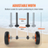 Καρότσι VEVOR Heavy Duty Kayak, χωρητικότητα φόρτωσης 280 lbs, Αποσπώμενο καρότσι κανόε με συμπαγή ελαστικά 10&#039;&#039;, ρυθμιζόμενο πλάτος &amp; προστασία από αφρό κορυφής, για καγιάκ με οπές αποστράγγισης 2,54 mm και άνω