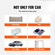 VEVOR 3PCS Car Body Dent Puller Suction Repair Pull Ding Remover Sucker Cup Tool