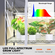 VEVOR Indoor Greenhouse with Grow Light 4 Tiers 180W 59,1&quot; Grow Light Shelf