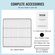 VEVOR 5 Pack Plant Protector from Animals 15,35&#039;&#039; x 15,35&#039;&#039; Metal Plant Cage