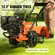 VEVOR Tiller Cultivator Gas Powered, 212CC 4-stroke Garden Cultivator, Tiller με 4 ρυθμιζόμενα πίσω δόντια από χάλυβα για καλλιέργεια χλοοτάπητα, κήπου και εδάφους