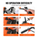 VEVOR Tiller Cultivator Gas Powered, 38CC 4-stroke Garden Cultivator, Tiller με 4 ρυθμιζόμενα μπροστινά δόντια από χάλυβα για καλλιέργεια χλοοτάπητα, κήπου και εδάφους