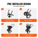 VEVOR Broadcast Spreader, 80 LB Walk-Behind Turf Spreader με 12&quot; τροχούς, Steel Push Fertilizer Spreader, Garden Seder και Salt Spreader, Σχεδιασμένο για κατοικίες, αγροκτήματα και σκληρό έδαφος, μαύρο