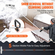 VEVOR Snow Roof Rake, 25&quot; Blade Snow Removal Tool, 21ft Reach Αλουμινένιο φτυάρι οροφής, ρολόι για προστασία οροφής, αντιολισθητική λαβή λαβής, εύκολη εγκατάσταση και χρήση για στέγη σπιτιού, χιόνι αυτοκινήτου, βρεγμένα φύλλα