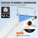 VEVOR Snow Roof Rake, 30ft Reach φτυάρι οροφής αλουμινίου με πανί ολίσθησης, Premium 19&quot; εργαλείο αφαίρεσης χιονιού λεπίδων, χρηματοκιβώτιο στην οροφή με τροχούς, αντιολισθητική λαβή, χρήση για στέγη σπιτιού, χιόνι αυτοκινήτου, βρεγμένα φύλλα