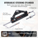 VEVOR Hydraulic Outboard Steering Kit, 150HP, Marine Boat Hydraulic Steering System, με κύλινδρο αμφίδρομης κλειδαριάς αντλίας τιμόνι και υδραυλικό σωλήνα διεύθυνσης 24 ποδιών, για μονοκινητήρια σκάφη μονού σταθμού