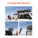 VEVOR 4.5 Gal Roof Rack Tank Water Φορητή δεξαμενή νερού με πάνελ προστασίας από πιτσίλισμα