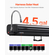 VEVOR 4.5 Gal Roof Rack Tank Water Φορητή δεξαμενή νερού με πάνελ προστασίας από πιτσίλισμα