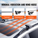 VEVOR Universal Roof Rack Crossbar 52&quot; μήκους για όχημα με υπερυψωμένη πλαϊνή ράγα