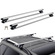 VEVOR Universal Roof Rack Crossbar 47,2&quot; μήκους για όχημα με υπερυψωμένη πλαϊνή ράγα