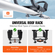 VEVOR Kayak Roof Rack 2 Pairs J-Bar, Soft Roof Rack, Top Mount Tie Down, Carrier for kayak, Surf Board, Canoe, SUP, Ski Board, Mount on Car, SUV, Truck, 2 Kayak