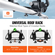 VEVOR Kayak Roof Rack 2 Pair J-Bar, Soft Roof Rack Quick Folding, Top Mount Tie Down, Carrier for kayak, Surf Board, Canoe, SUP, Ski Board, Mount on Car, SUV, Truck, 2 Kayak
