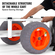 VEVOR Beach Fishing Cart, χωρητικότητα 350 lbs, ψάρι και θαλάσσιο καρότσι με δύο 16&quot; Big Wheels PU Balloon ελαστικά για άμμο, βαρέως τύπου καροτσάκι αλουμινίου Pier Wagon με 8 καλάμια για ψάρεμα, πικνίκ