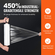 VEVOR Stretch Film VEVOR, 15 ίντσες x 1200 πόδια, 2 Pack, 80 Gauge Industrial Strength Clear ανθεκτικό ρολό τεντώματος, βαρέως τύπου Shrink Stretch Wrap με λαβές για τύλιγμα παλετών Αποστολή μετακίνηση
