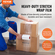 VEVOR Stretch Film VEVOR, 5 ίντσες x 1000 πόδια, 4 Pack, 80 Gauge Industrial Strength Clear ανθεκτικό ρολό τεντώματος, βαρέως τύπου Shrink Film Stretch Wrap με λαβές για τύλιγμα παλετών Αποστολή μετακίνηση