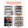 VEVOR Storage Shelves 5 Tier Adjustable Heavy Duty Garage Shelving Unit 2000 lbs