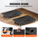 VEVOR Furniture Dolly, χωρητικότητα 500 λίβρες Κάθε μέτρηση, Μετακίνηση επίπλων με ρόδες, φορητοί κύλινδροι κίνησης 4 τροχών Heavy Duty, Μικρό επίπεδο καρότσι Dolly με μανδάλωση για βαριά έπιπλα, 2 πακέτο, μαύρο