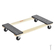 VEVOR Furniture Dolly, χωρητικότητα φόρτωσης 1000 lbs, 18&quot; x 30&quot;, 4 x 3&quot; PP περιστρεφόμενοι τροχοί, βαρέως τύπου έπιπλα σκληρού ξύλου Moving Dolly, Mover&#039;s Dolly, Κινητό καρότσι με ρόδες για βαρύ καθαρισμό οικιακών επίπλων