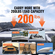 Σταυροί ράβδους οροφής VEVOR, κατάλληλοι για το Subaru Forester 2014-2022 με ανυψωμένες πλαϊνές ράγες, χωρητικότητα φόρτωσης 200 lbs, εγκάρσιες ράβδοι αλουμινίου με κλειδαριές, για ποδήλατο καγιάκ αποσκευών φορτίου στον τελευταίο όροφο