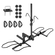 Βάση ποδηλάτου VEVOR Hitch Mount Bike Rack, στυλ πλατφόρμας 2 ποδηλάτων, 160 LBS Max Capacity Bike Rack Hitch για δέκτη 2 ιντσών, τιτλοδοτούμενο και αναδιπλούμενο φορέα ποδηλάτου με ελαστικά πλάτους έως 5&quot;, για αυτοκίνητο, SUV, φορτηγό, RV, Ορθογώνια διασύνδεση