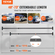 VEVOR Ρυθμιζόμενη ράβδος φορτίου Pickup Truck Bed Bed Stabilizer Ratcheting Stabilizer 40&quot;-73