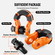 VEVOR 2 Pack 3/4&quot; D Ring Shackle with 7/8&quot; Screw Pin 66139 lbs Strength Break