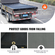 VEVOR Dump Truck Mesh Tarp, 6 x 14 ft, μαύρο κάλυμμα βαρέως τύπου με επίστρωση PVC με διπλή τσέπη 5,5&quot; 18 oz, ορειχάλκινοι δακτύλιοι, ενισχυμένος ιμάντας διπλής βελόνας που ταιριάζει χειροκίνητο ή σύστημα ηλεκτρικού ανατρεπόμενου φορτηγού
