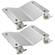 VEVOR 2Pcs Tire Wheel Dollies, 1500Lbs/680KG Tire Skates Wheel Car Van Positioning Dolly Trolley Ball Bearings Recovery Jack Auto Repair Moving