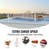VEVOR Van Roof Ladder Rack, 2 Bars Racks Roof Ladder Racks, 181 kg Χωρητικότητα Rain-Gutter Van Roof Rack, Ρυθμιζόμενο μήκος 1300-2060 mm, Βάση σκάλας Van για Van, Cargo, Trailer