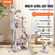 VEVOR Cat Tree 56,2&quot; Cat Tower with Cat Condo Sisal Scratching Post Ανοιχτό Γκρι