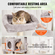 VEVOR Cat Tree 56,2&quot; Cat Tower with Cat Condo Sisal Scratching Post Ανοιχτό Γκρι
