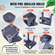 VEVOR Cat Tree 60,6&quot; Cat Tower with Cat Condo Sisal Scratching Post Dark Grey