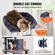 VEVOR Cat Tree 68,5&quot; Cat Tower with Cat Condos Sisal Scratching Post Dark Grey