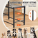 VEVOR Pet Feeding Station with Storage Dog Food &amp; Toy Organizer Raised Dog Bowls