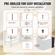 VEVOR Pet Feeding Station with Storage Dog Food &amp; Toy Organizer Raised Dog Bowls
